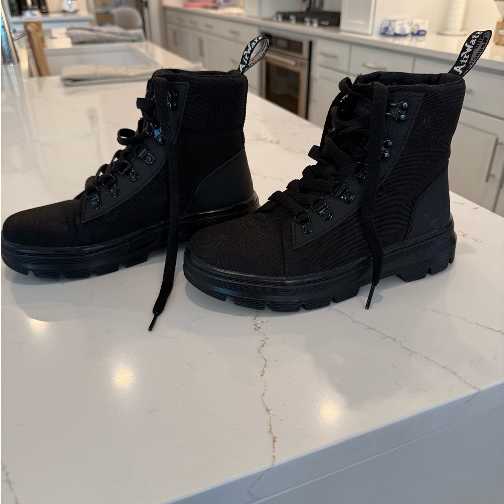Dr. Martens Black Combat Boots